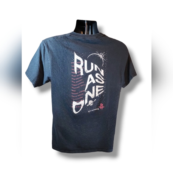 Houston Rockets Run-As-One NBA Basketball Playoff T-shirt - Picture 2 of 4